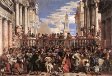  Âge - Le mariage à Cana Renaissance Paolo Veronese